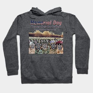 Memorial Day. Remember Our Fallen. Hoodie